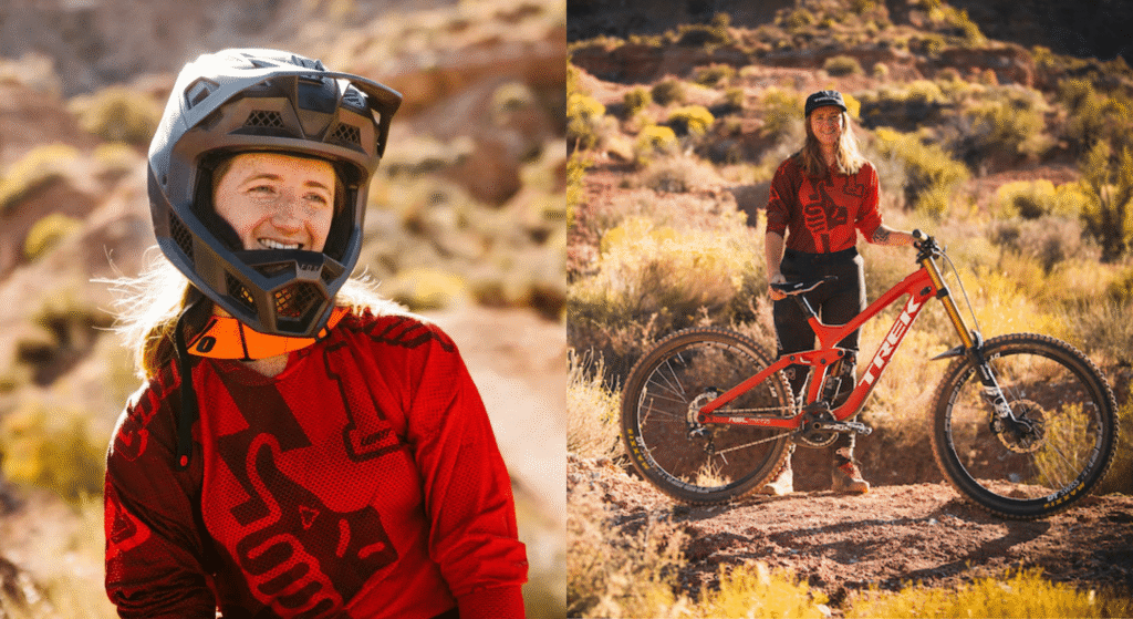 Vinny Armstrong Mountain biking