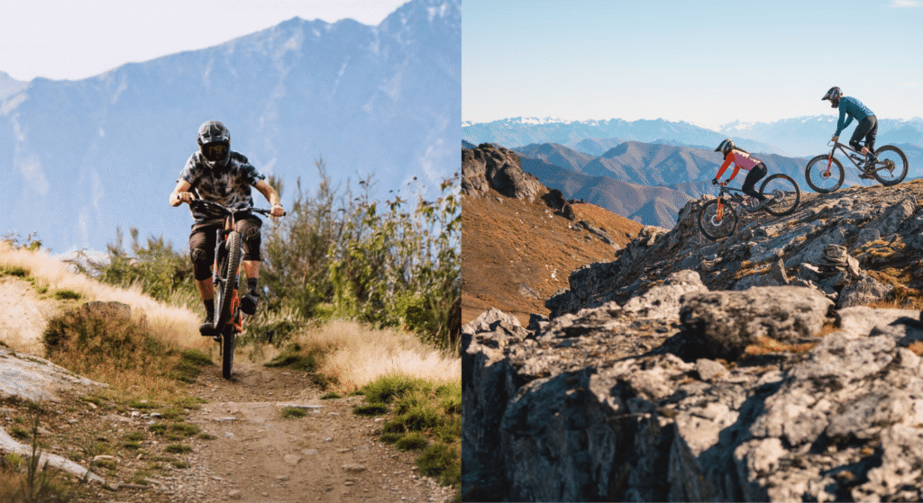 Mountain biking in Queenstown