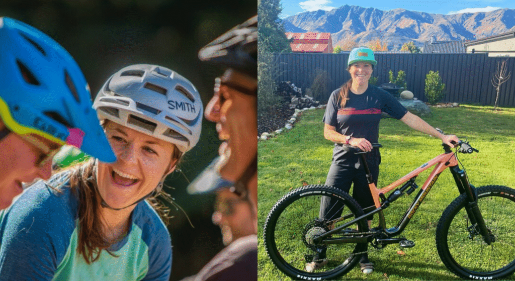Bri Lobb Mountain Biking