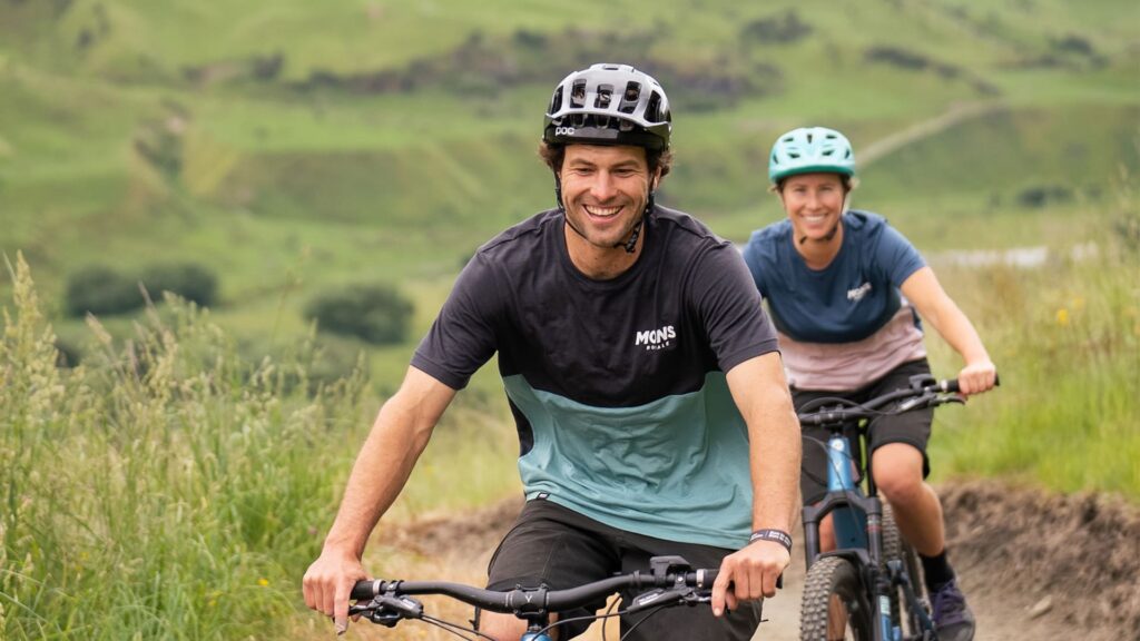 Ebikers laughing at Bike Glendhu
